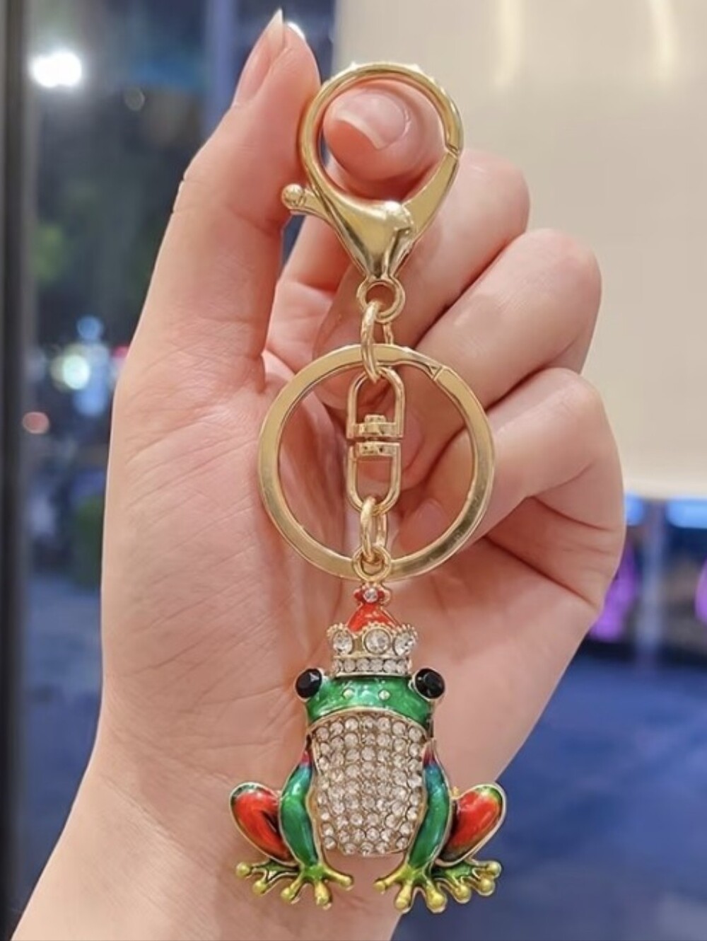Frog Prince Bag Charm/keychain NEW